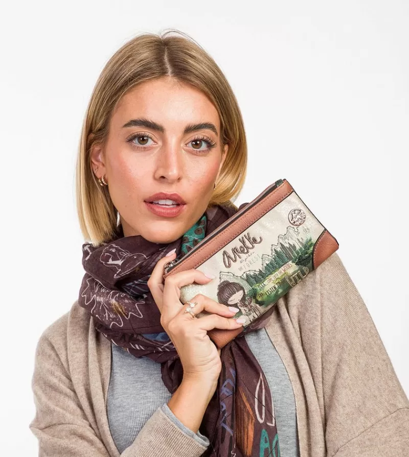 Anekke Carteras Y Monederos | Billetero Grande Flexible The Forest