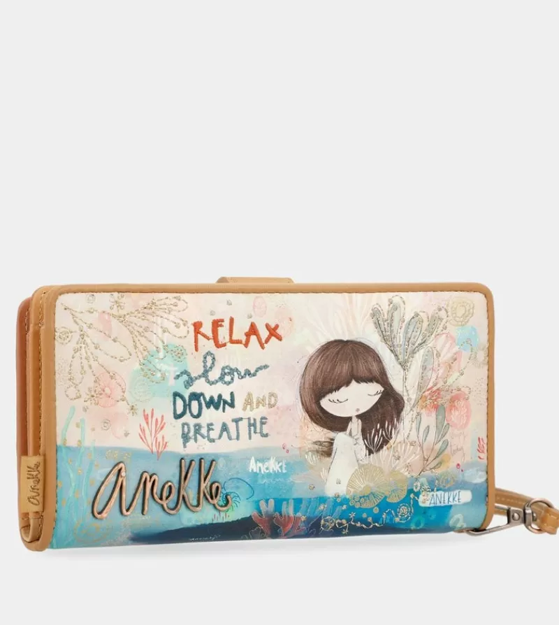 Anekke Carteras Y Monederos | Billetero Grande Mediterranean