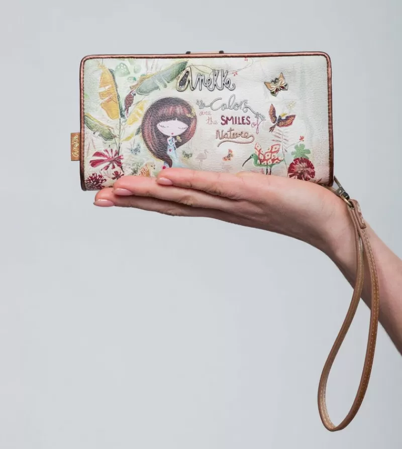 Anekke Carteras Y Monederos | Billetero Grande Rfid Amazonia
