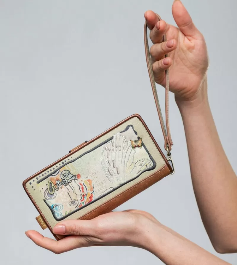 Anekke Carteras Y Monederos | Billetero Grande Rfid Butterfly