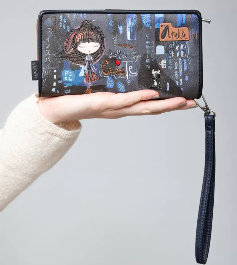Anekke Carteras Y Monederos | Billetero Grande Rfid Contemporary
