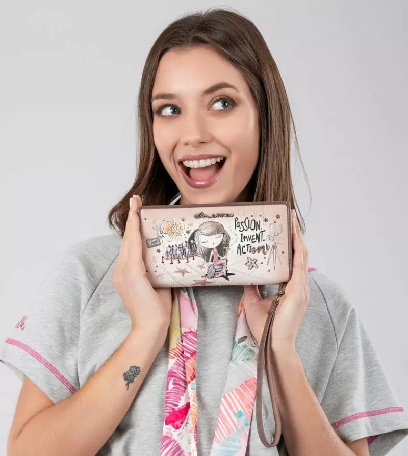 Anekke Carteras Y Monederos | Billetero Grande Rfid Hollywood
