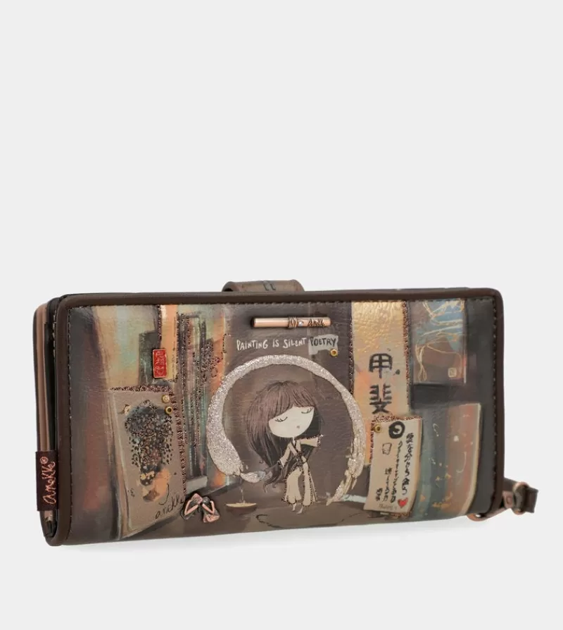 Anekke Carteras Y Monederos | Billetero Grande Rfid Shoen