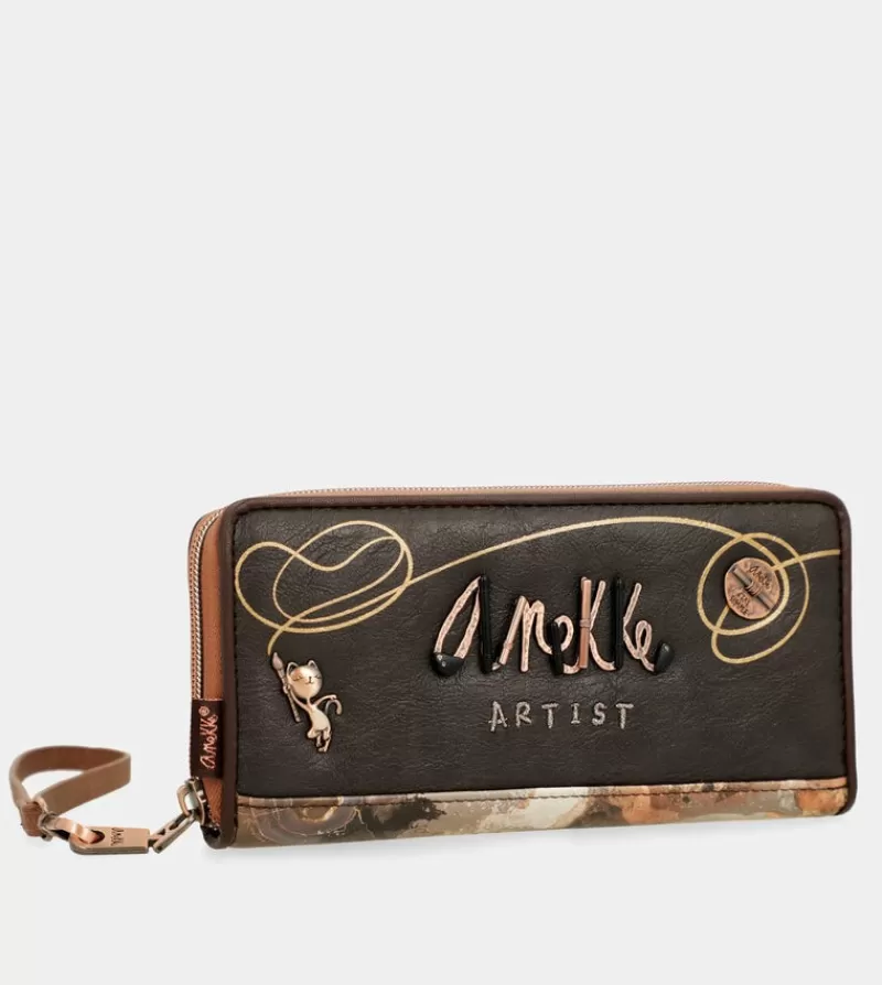 Anekke Carteras Y Monederos | Billetero Grande Shoen Brush