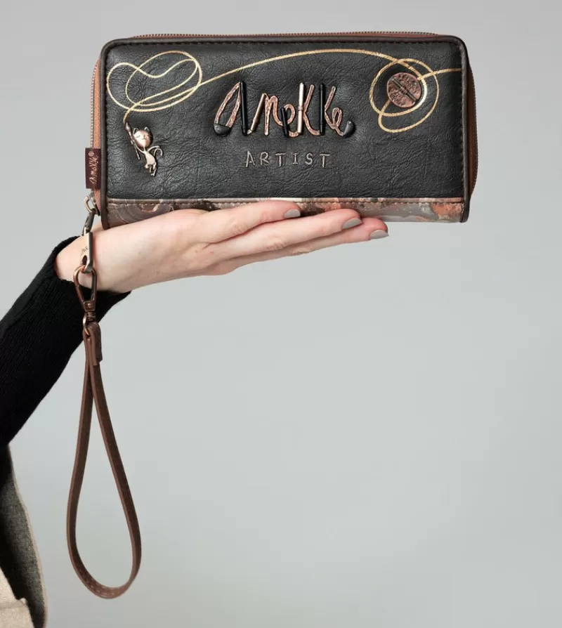 Anekke Carteras Y Monederos | Billetero Grande Shoen Brush