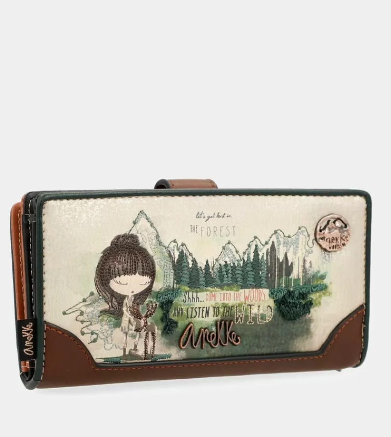 Anekke Carteras Y Monederos | Billetero Grande The Forest