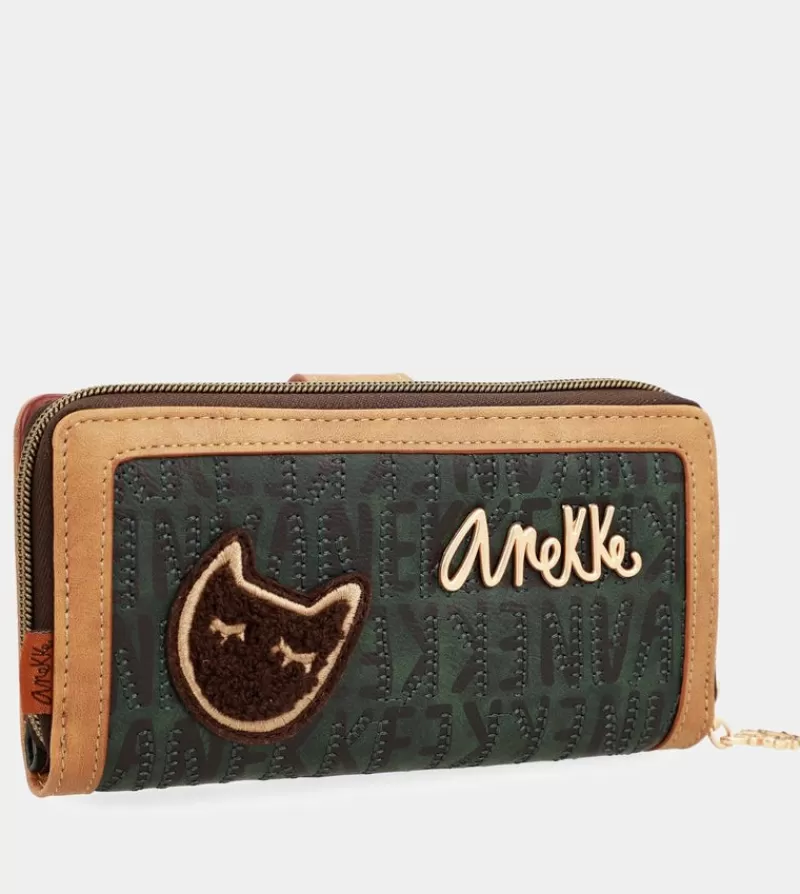 Anekke Carteras Y Monederos | Billetero Grande Verde Urban