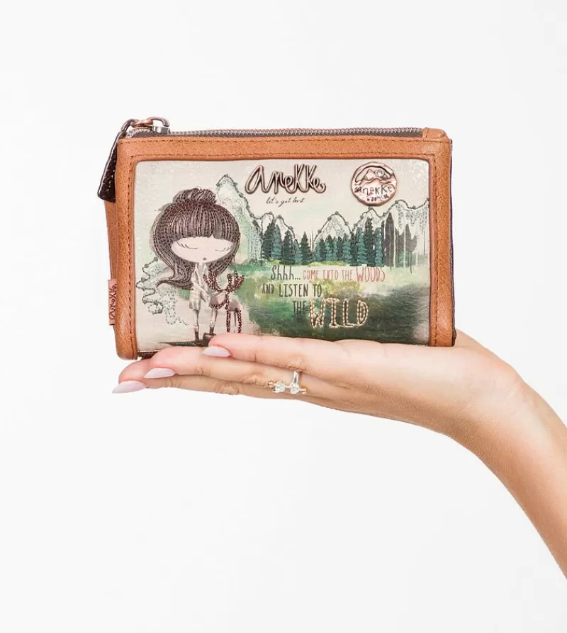 Anekke Carteras Y Monederos | Billetero Mediano Flexible The Forest