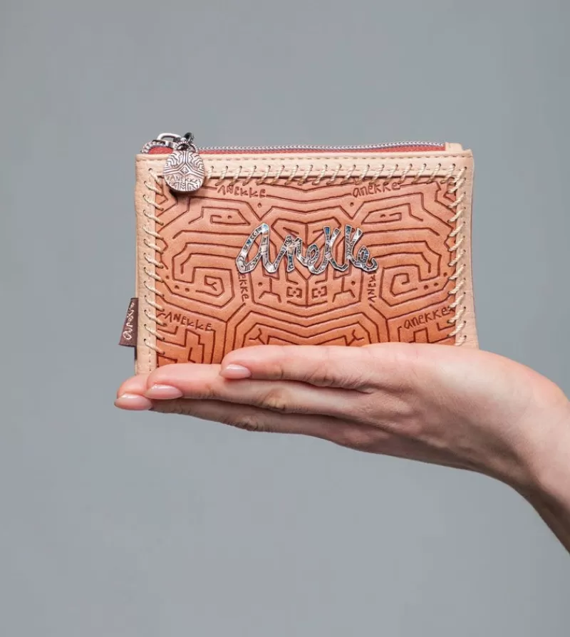 Anekke Carteras Y Monederos | Billetero Mediano Marron Rfid Tribe