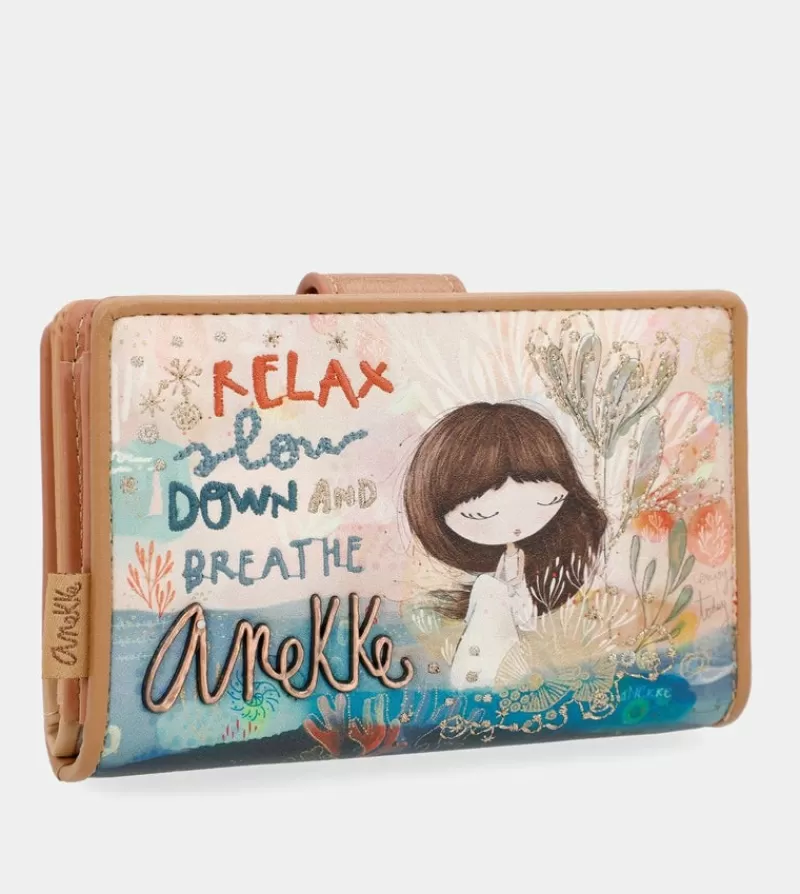 Anekke Carteras Y Monederos | Billetero Mediano Mediterranean