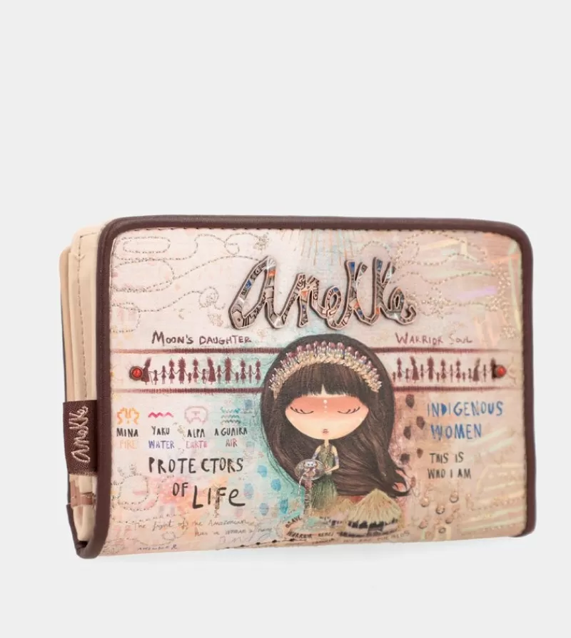 Anekke Carteras Y Monederos | Billetero Mediano Rfid Menire