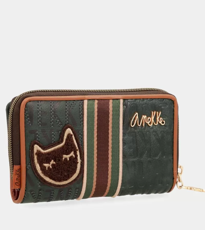 Anekke Carteras Y Monederos | Billetero Mediano Verde Urban