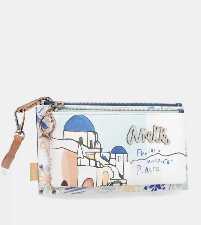 Anekke Carteras Y Monederos | Billetero Monedero Con Asa De Mano Sunrise