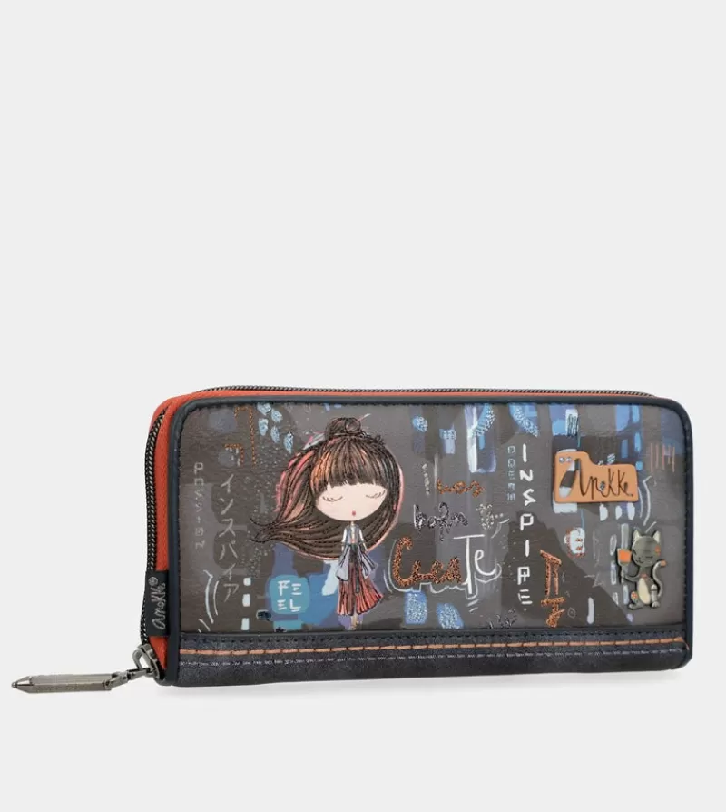 Anekke Carteras Y Monederos | Billetero Para Pasaporte Rfid Contemporary