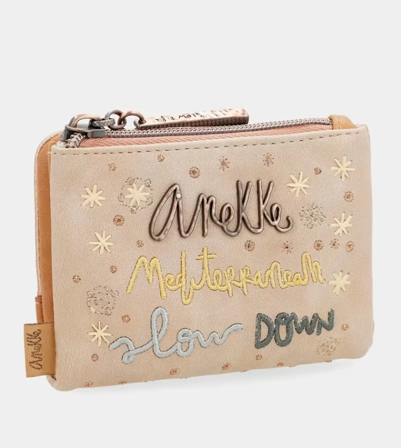 Anekke Carteras Y Monederos | Billetero Pequeno Flexible Slow Life