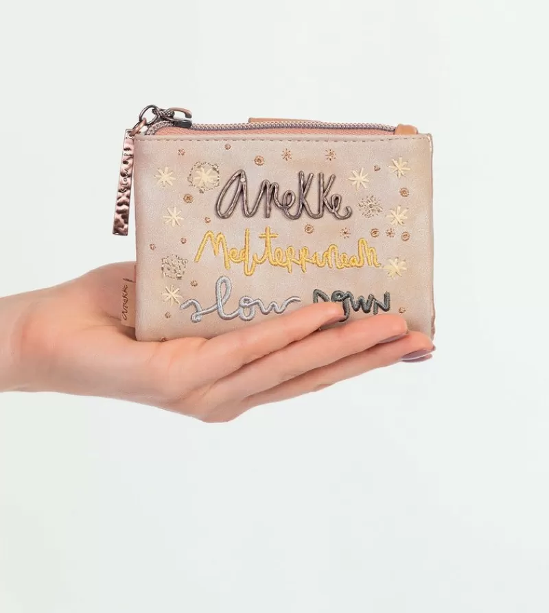 Anekke Carteras Y Monederos | Billetero Pequeno Flexible Slow Life