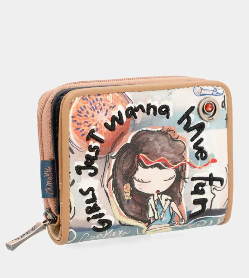 Anekke Carteras Y Monederos | Billetero Pequeno Fun & Music
