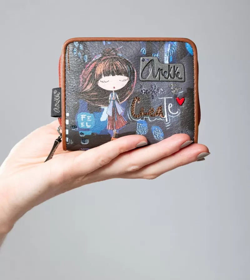 Anekke Carteras Y Monederos | Billetero Pequeno Rfid Contemporary