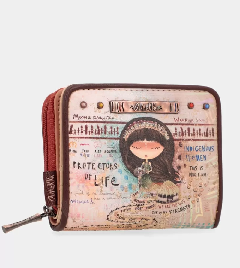 Anekke Carteras Y Monederos | Billetero Pequeno Rfid Menire