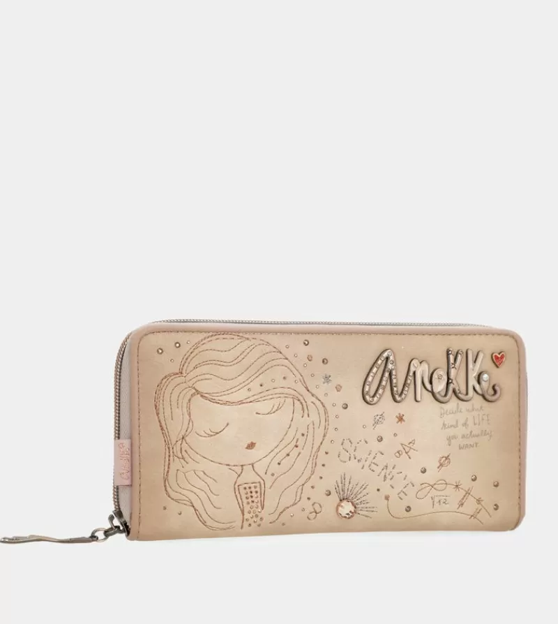 Anekke Carteras Y Monederos | Billetero Rfid Extra Grande Nude Studio