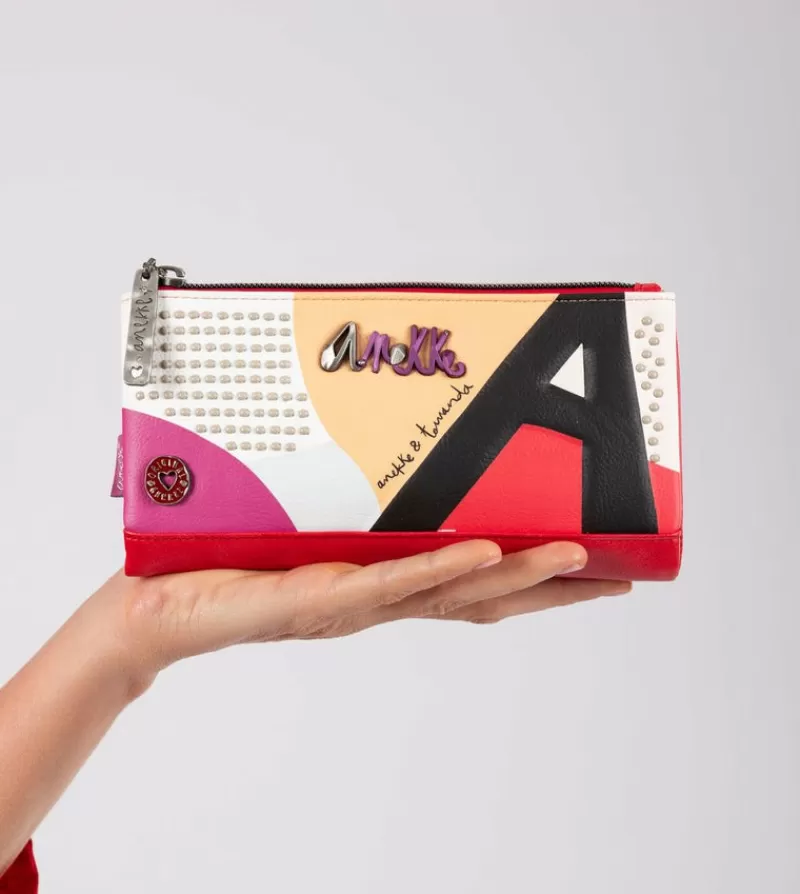 Anekke Carteras Y Monederos | Billetero Rfid Grande Flexible Fashion