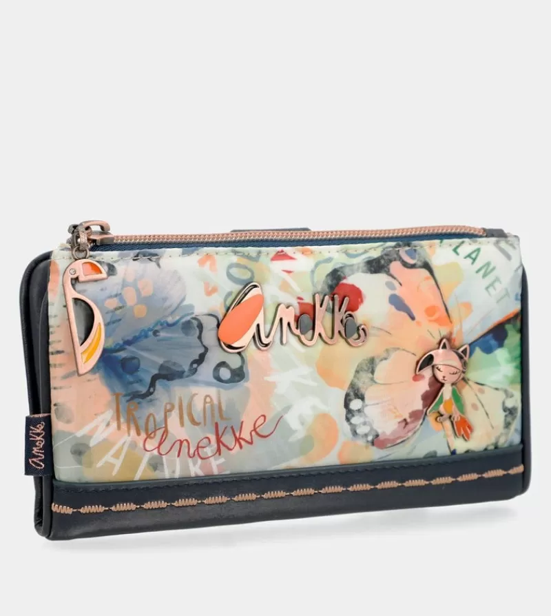 Anekke Carteras Y Monederos | Billetero Rfid Grande Nature Pachamama