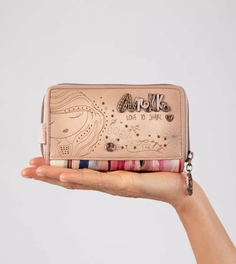 Anekke Carteras Y Monederos | Billetero Rfid Mediano Nude Studio