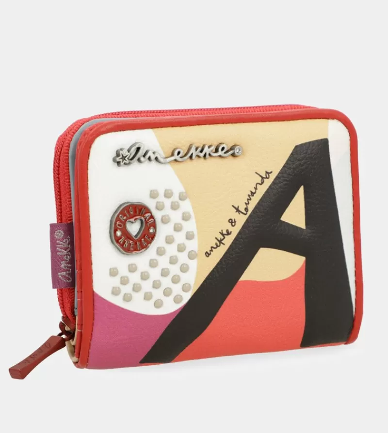 Anekke Carteras Y Monederos | Billetero Rfid Pequeno Fashion