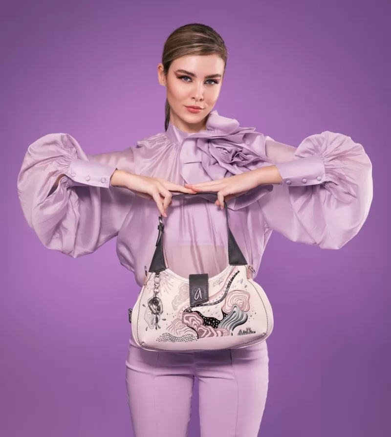 Anekke Bolsos De Hombro | Bolso De Hombro Hobo Psicodelic