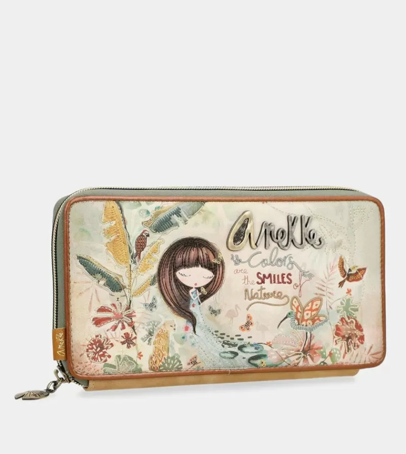 Anekke Carteras Y Monederos | Cartera Para Pasaporte Rfid Amazonia
