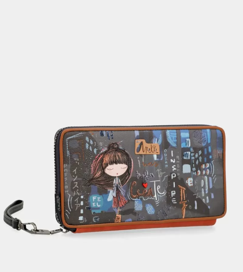 Anekke Carteras Y Monederos | Cartera Para Pasaporte Rfid Contemporary