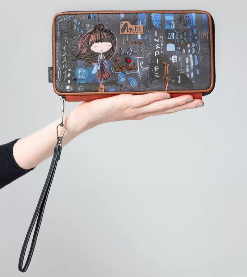 Anekke Carteras Y Monederos | Cartera Para Pasaporte Rfid Contemporary