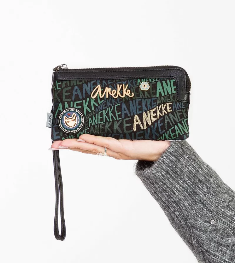 Anekke Carteras Y Monederos | Monedero Con Asa De Mano Nature Woods