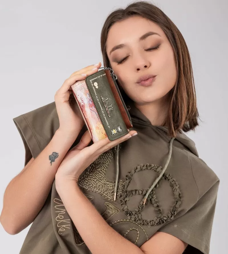 Anekke Carteras Y Monederos | Monedero Con Solapa Flowers