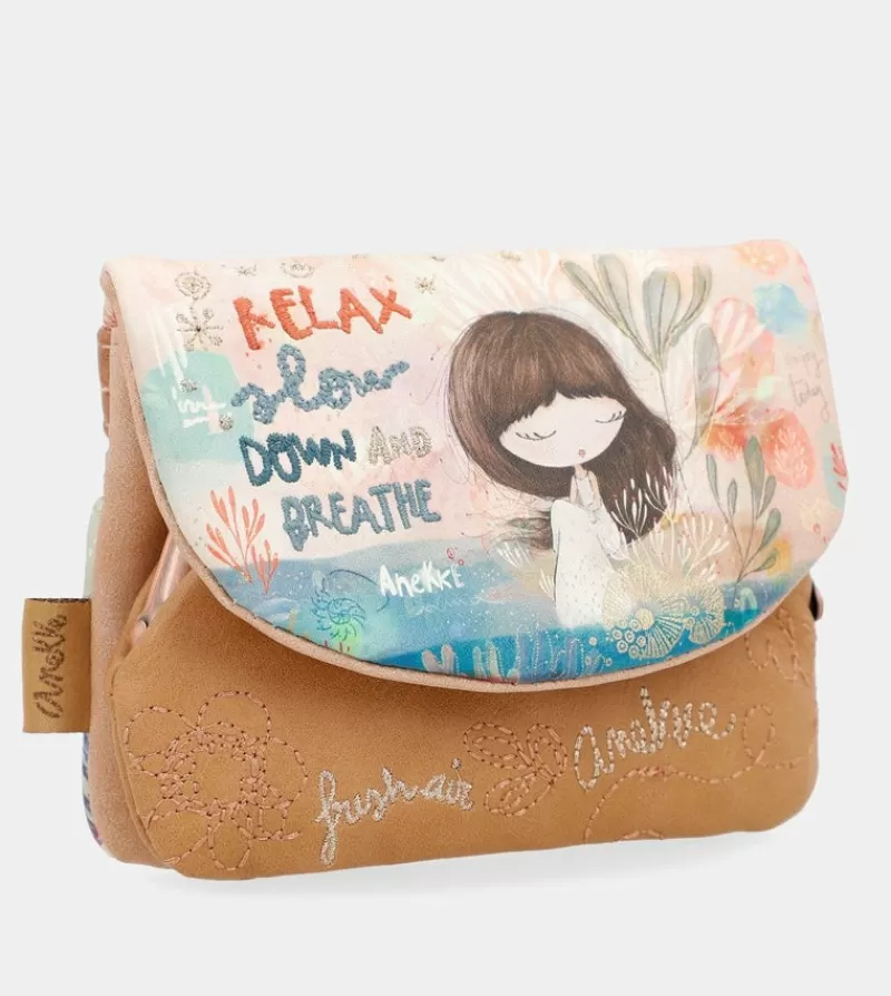 Anekke Carteras Y Monederos | Monedero Con Solapa Mediterranean