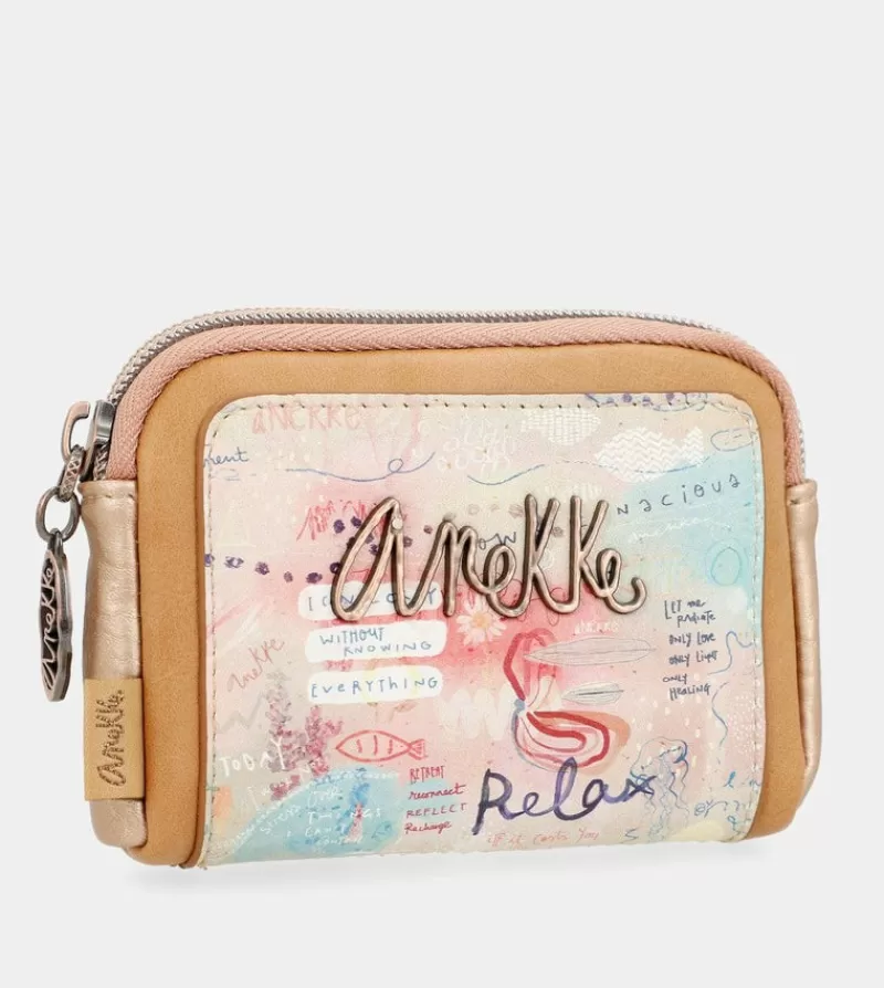 Anekke Carteras Y Monederos | Monedero Estampado Slow Life