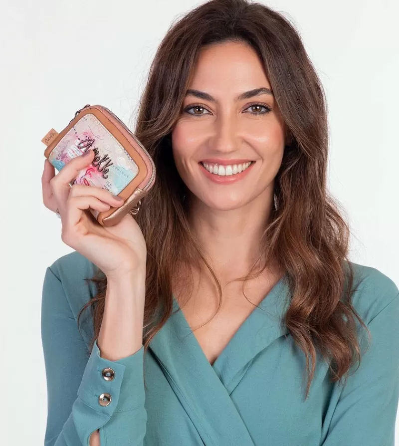 Anekke Carteras Y Monederos | Monedero Estampado Slow Life