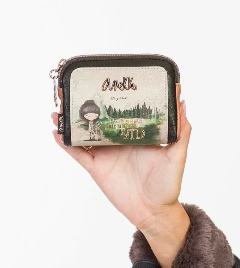 Anekke Carteras Y Monederos | Monedero Estampado The Forest
