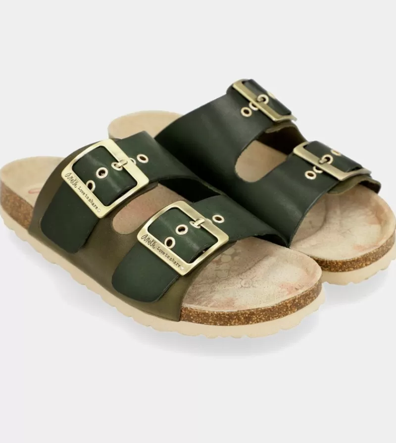 Anekke Zapatos | Sandalias Bio De Mujer Verdes Amazonia